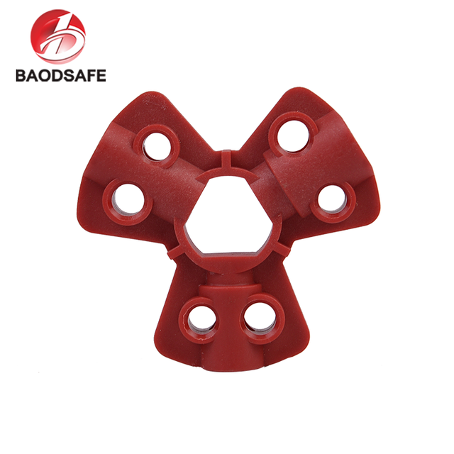 Red Cylinder Pneumatic Quick-disconnect Lockout 