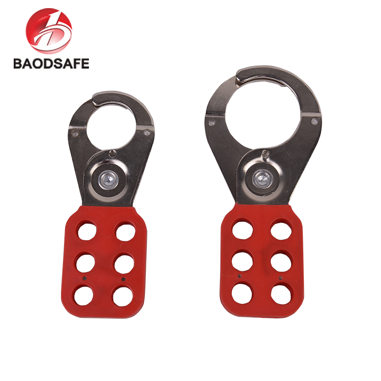  Red Multiple Steel Safety Lockout Hasp