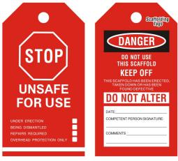 Variety of Durable General Pvc Safety Tags 