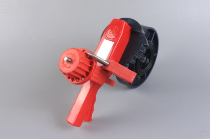 Universal Red Small Butterfly Valve Lockout