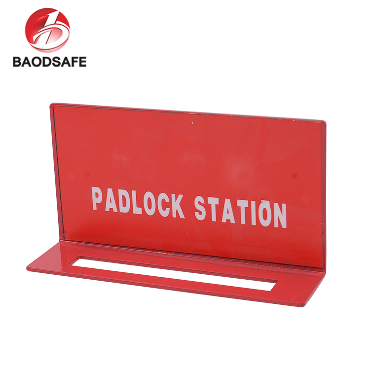 5 ~20 Steel Safety Padlock Station Red